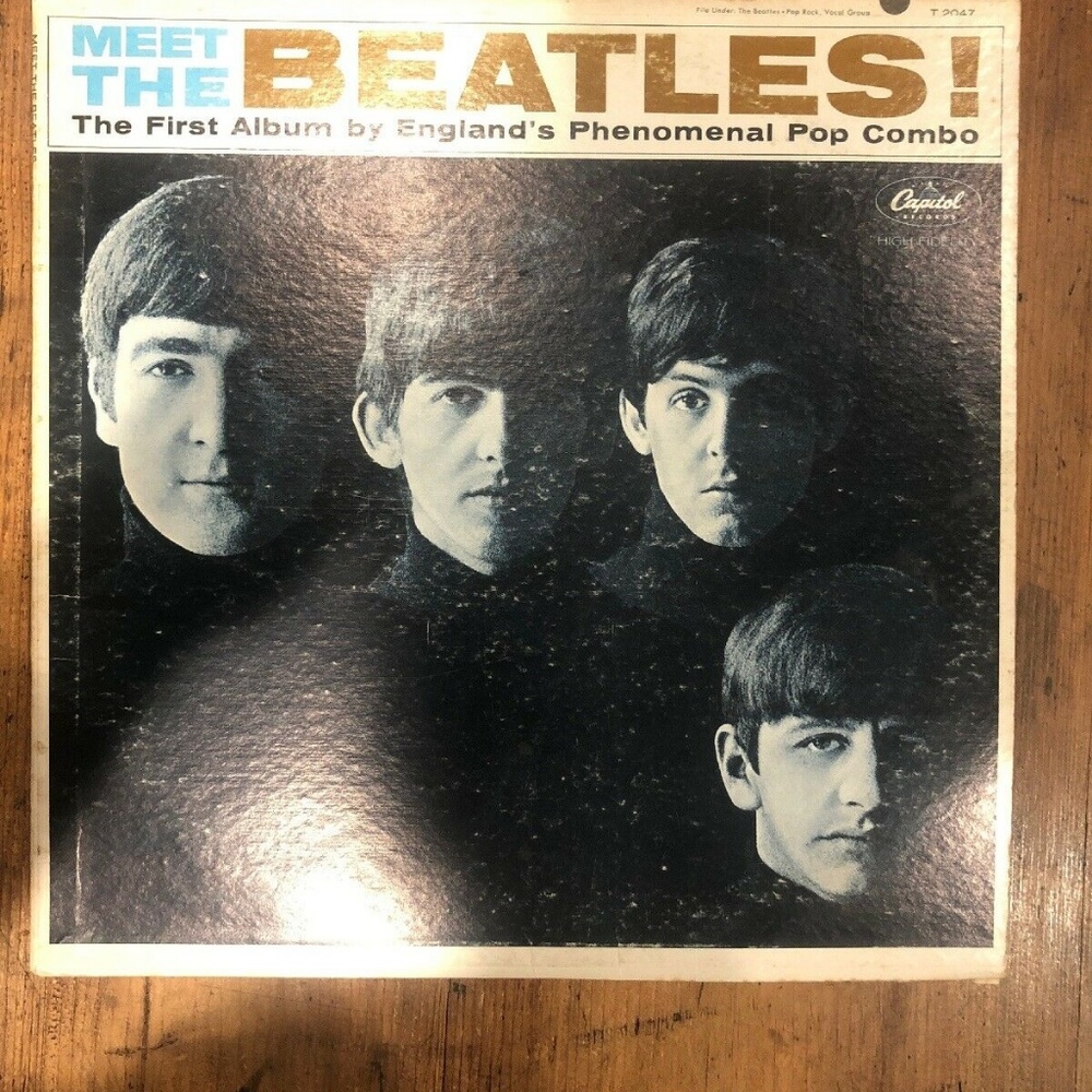 Meet The Beatles! LP Vinyl Record Original 1st Pre